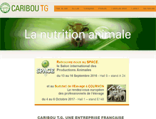 Tablet Screenshot of cariboutg.eu